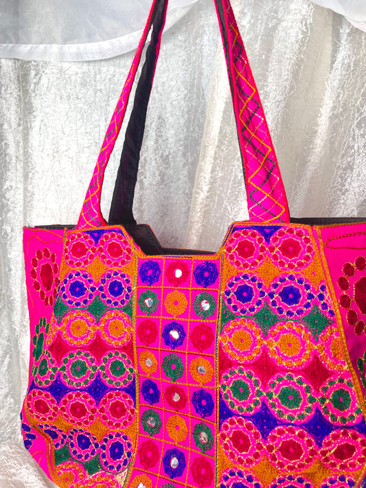 BANJARA EMBROIDERED TOTE BAG