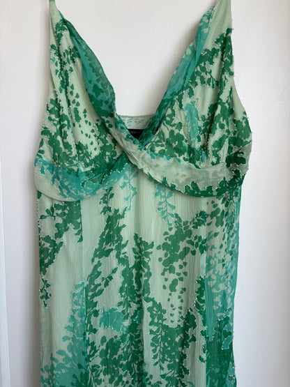 BCBGMAXAZRIA SILK BEADED DRESS - 12