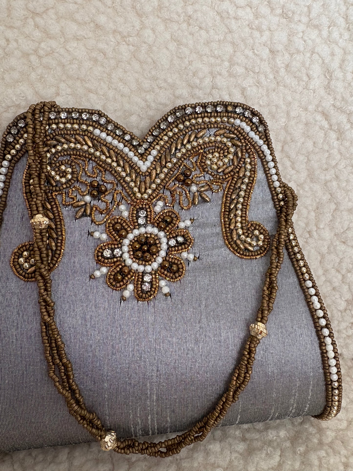 BEADED CLUTCH