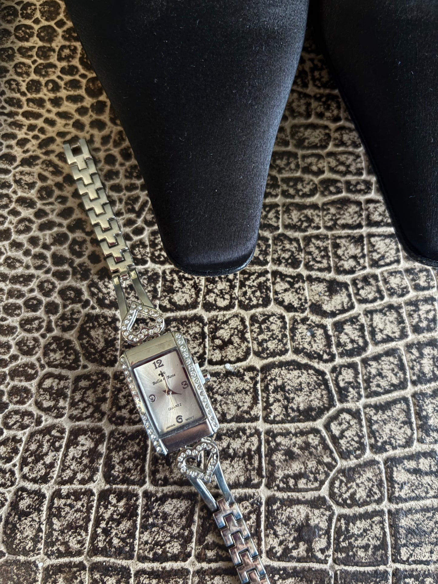 BELLA ROSE HEART WATCH