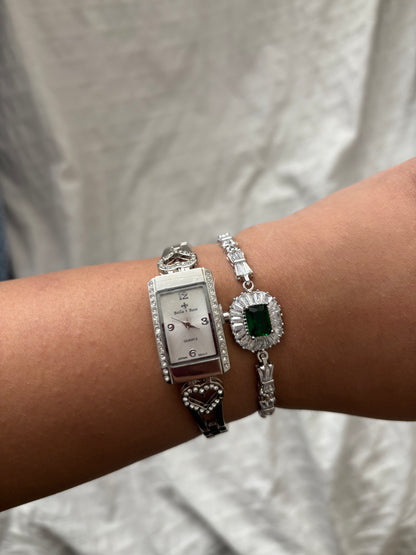 BELLA ROSE HEART WATCH