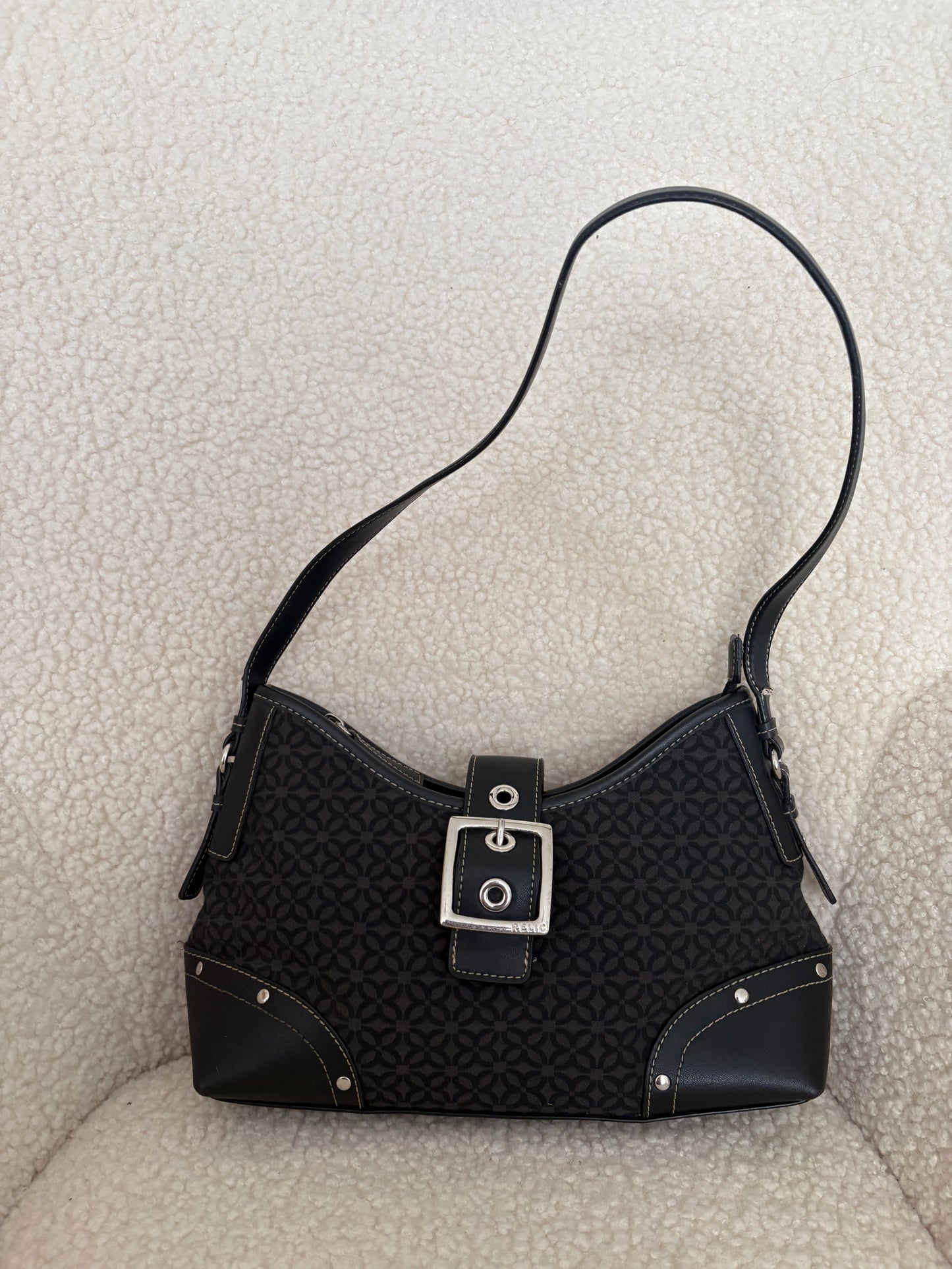 BLACK Y2K SHOULDER BAG
