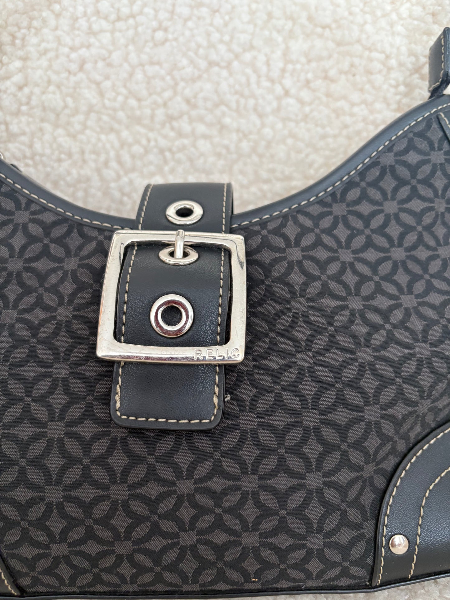 BLACK Y2K SHOULDER BAG