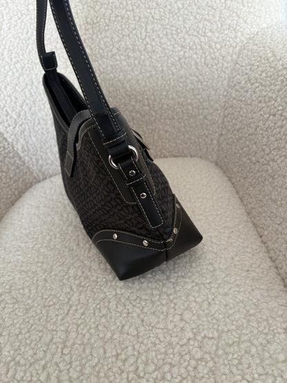 BLACK Y2K SHOULDER BAG