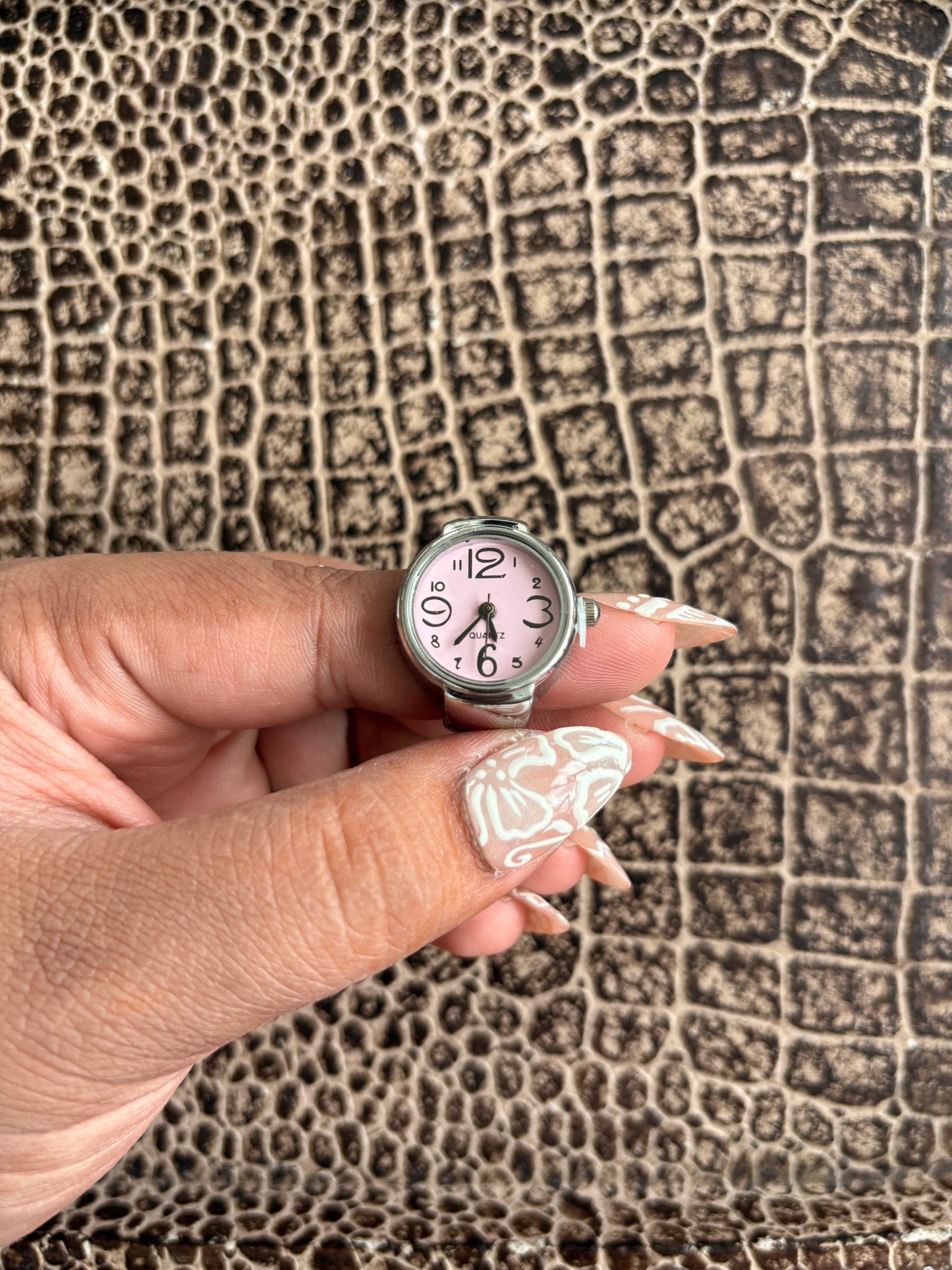 CHERRY BLOSSOM RING WATCH