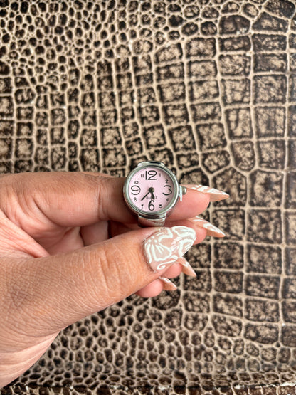 CHERRY BLOSSOM RING WATCH