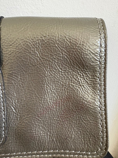 COACH BLEEKER PATENT LEATHER WRISTLET