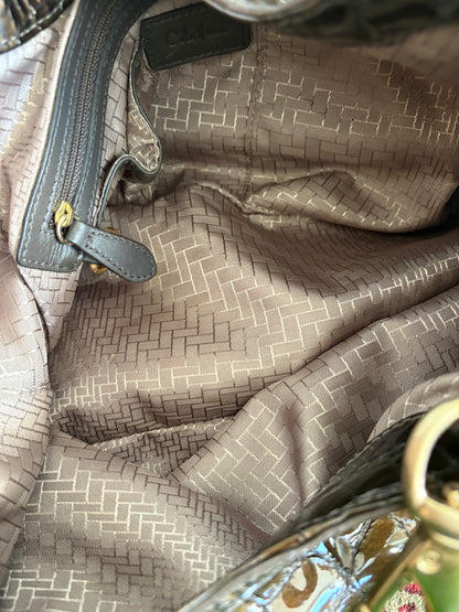 COLE HAAN GENEVIEVE LARGE TRIANGLE TOTE HANDBAG