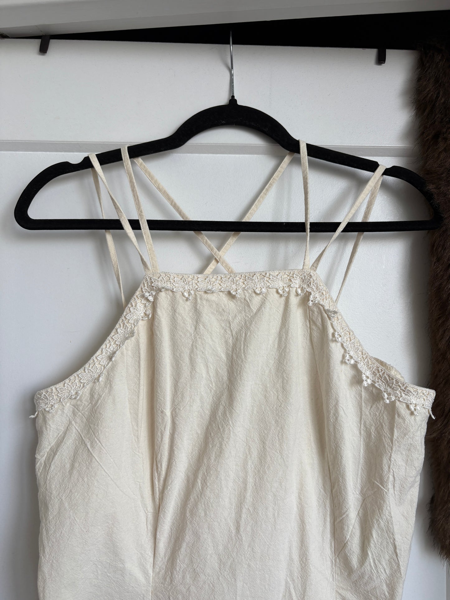 COTTON MINI DRESS