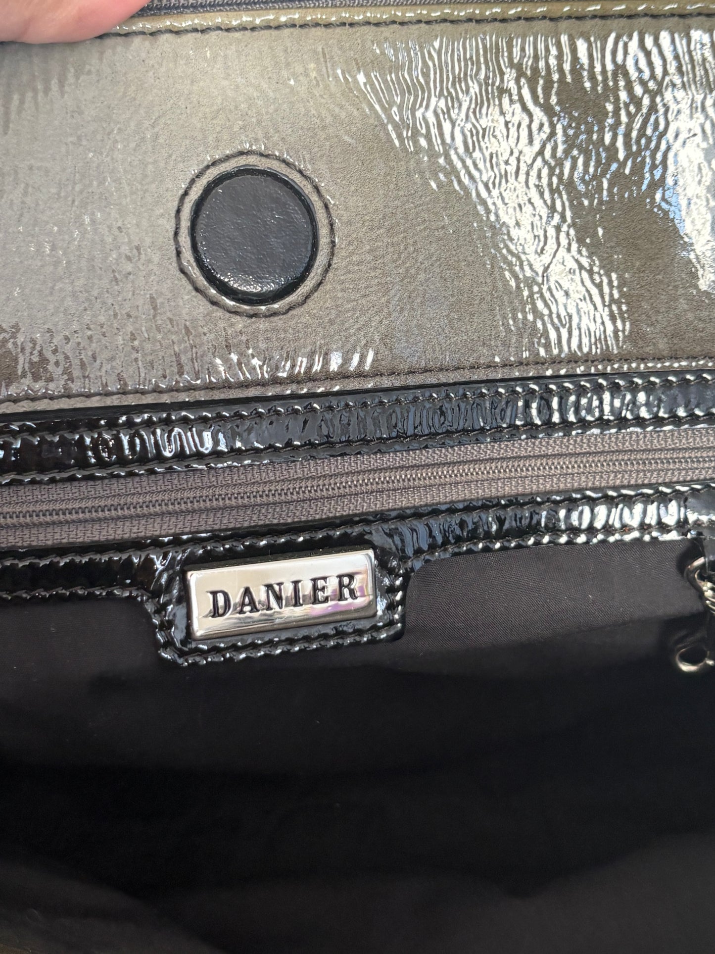DANIER OMBRÉ LEATHER BAG