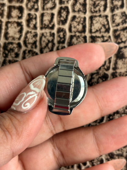 DENIM BLUE RING WATCH