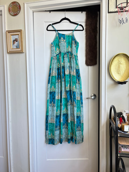 DESI STYLED PATCHWORK DRESS