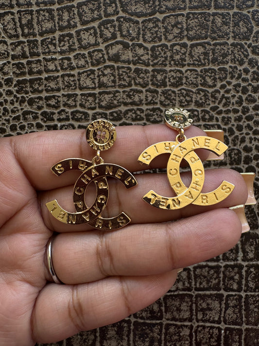 FAUX CHANEL EARRINGS