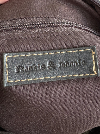 FRANKIE & JOHNNIE ANIMAL FUR SHOULDER BAG