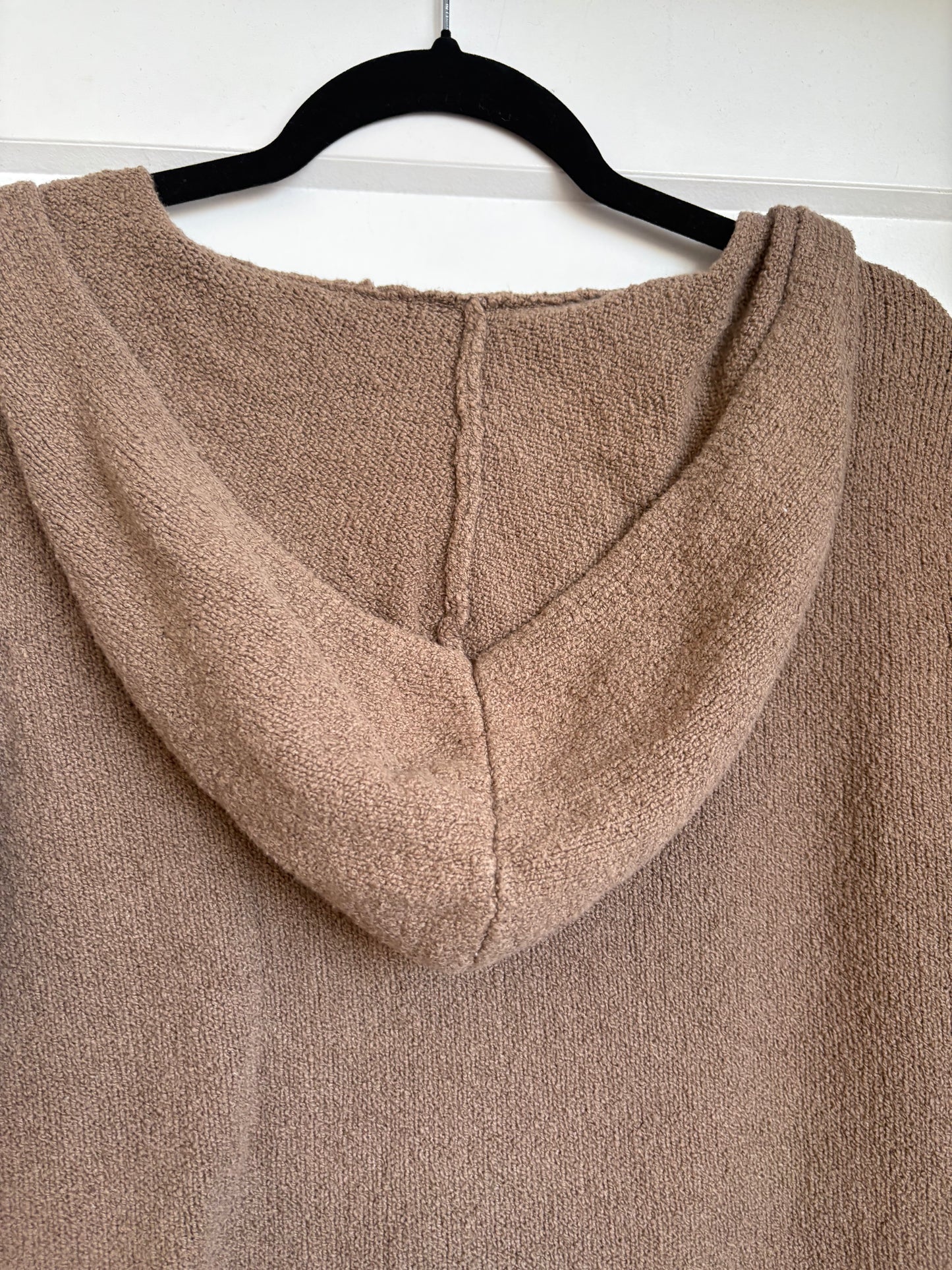 GAP BROWN COTTON HOODIE - XL