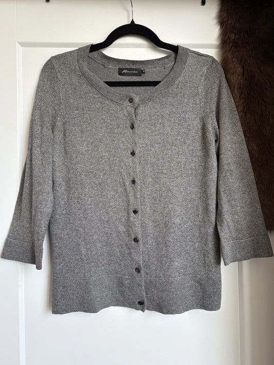 GREY CARDIGAN