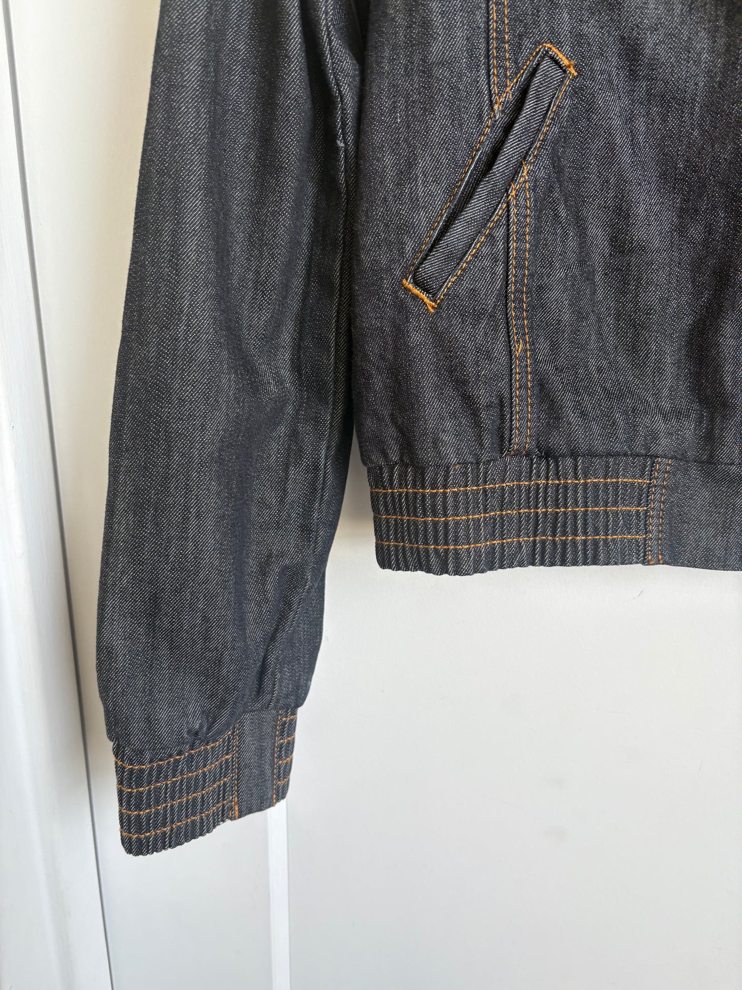GUESS DENIM BOMBER JACKET
