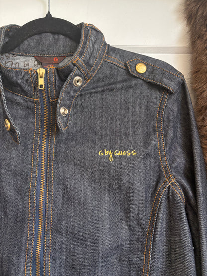 GUESS DENIM BOMBER JACKET