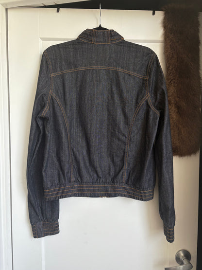 GUESS DENIM BOMBER JACKET
