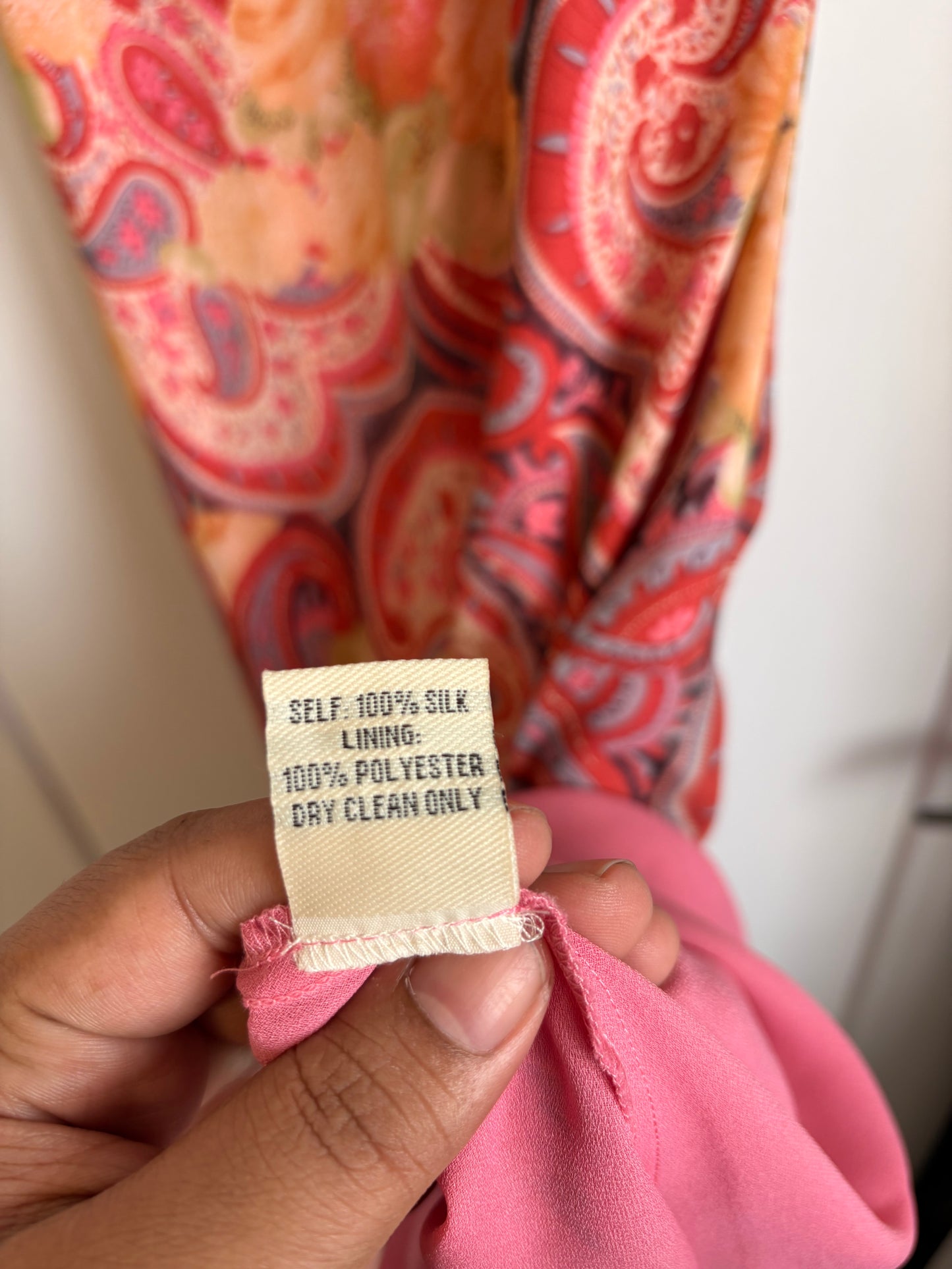 VINTAGE Y2K PAISLEY MAXI DRESs - L