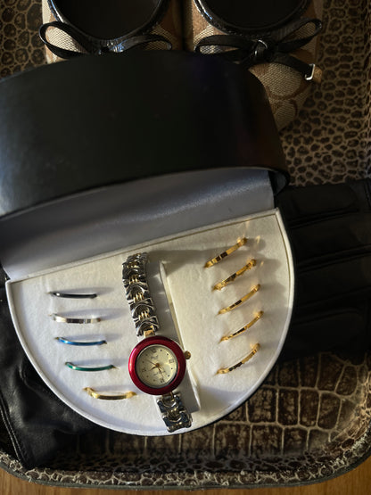 WORKING ACUET JAPAN BEZEL WATCH