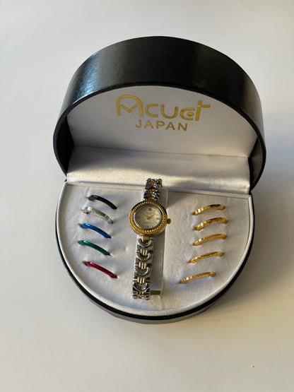 WORKING ACUET JAPAN BEZEL WATCH