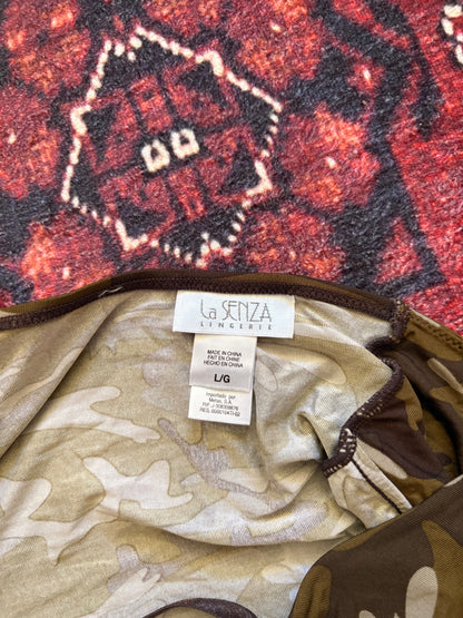 VINTAGE LA SENZA CAMO CAMI - L