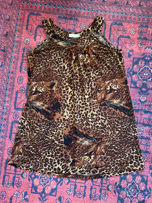 ANIMAL PRINT TANK - S