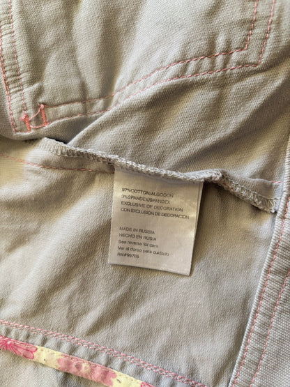 Y2K CREAM JACKET - M