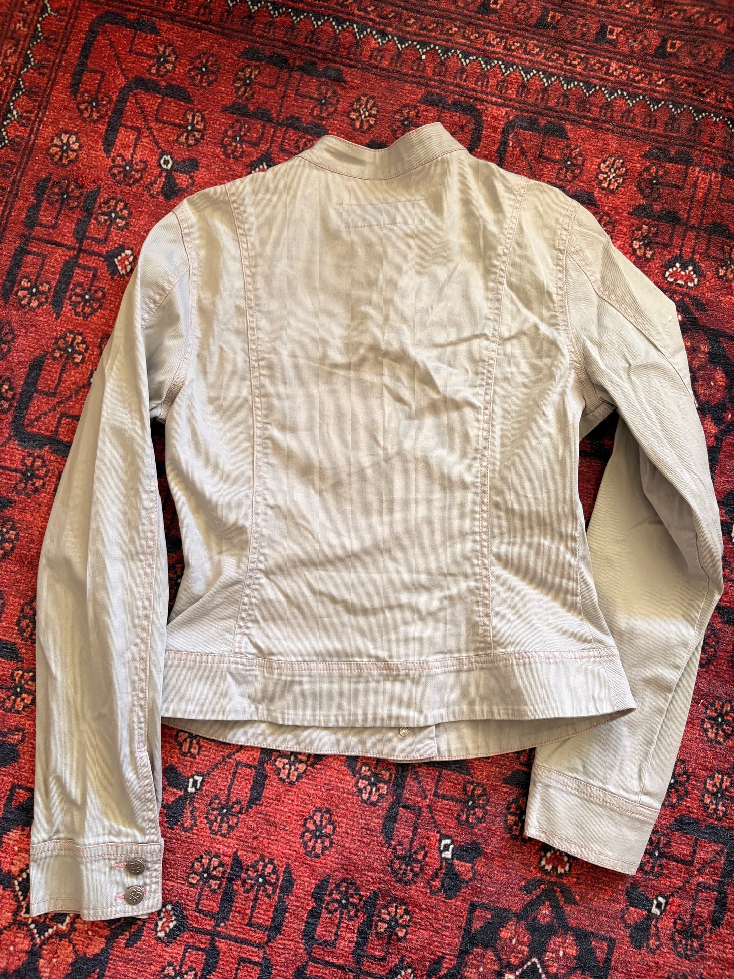 Y2K CREAM JACKET - M