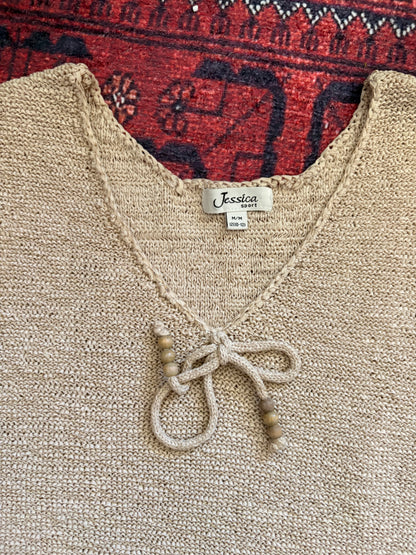 VINTAGE CROCHET TANK - M
