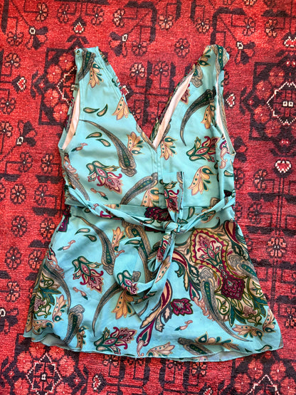 VINTAGE FMX PAISLEY TANK TOP - S