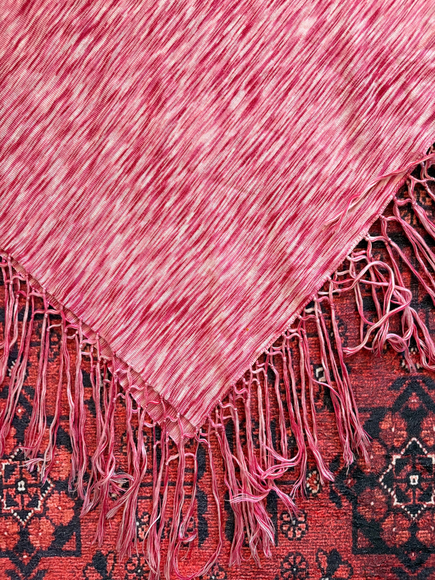 Y2K PINK PONCHO