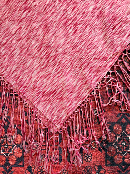Y2K PINK PONCHO