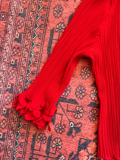 VINTAGE GILANI RUFFLE BLOUSE