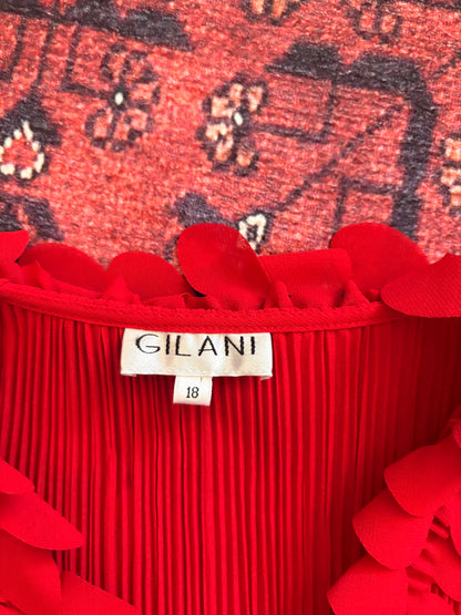VINTAGE GILANI RUFFLE BLOUSE