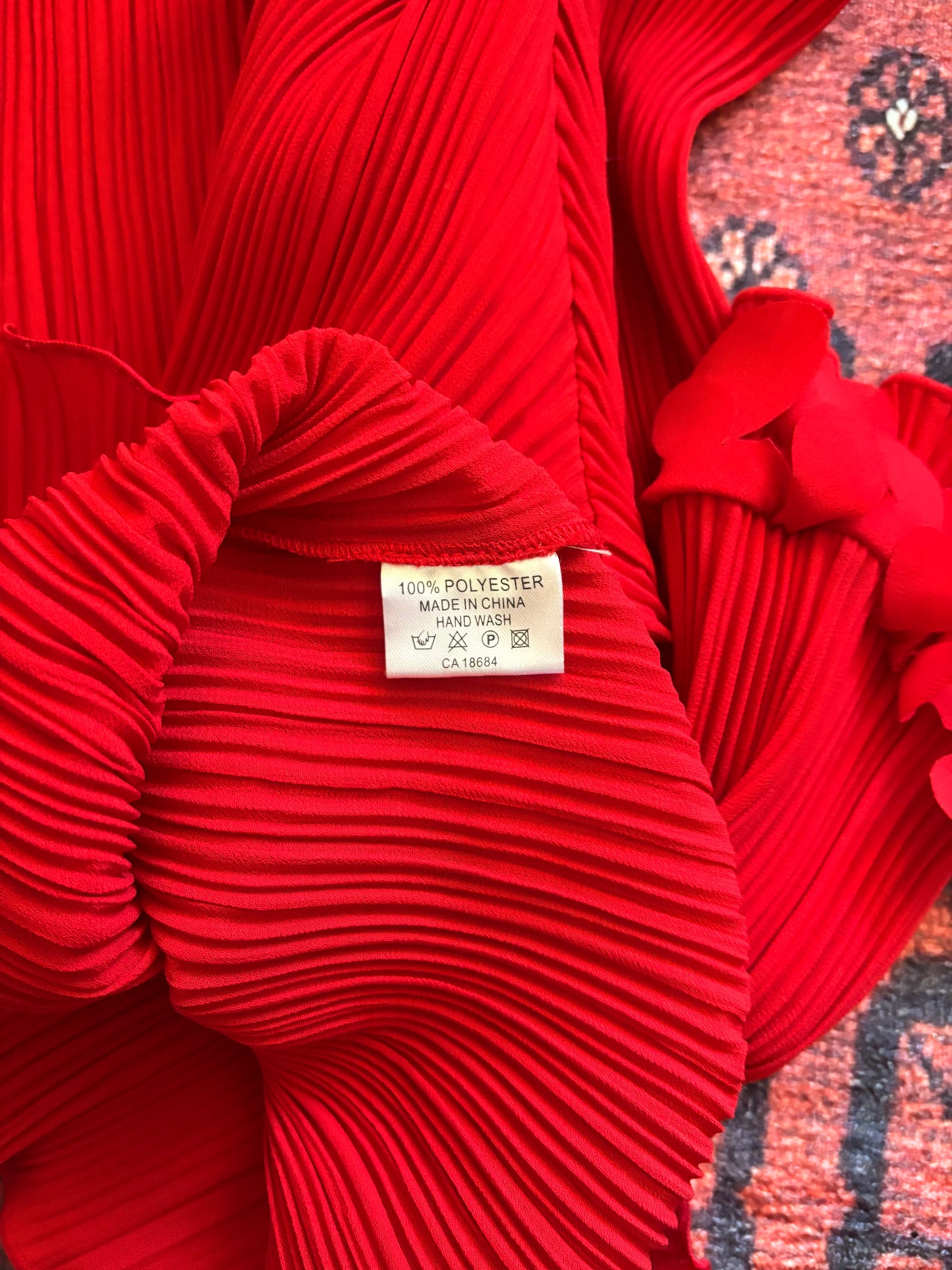 VINTAGE GILANI RUFFLE BLOUSE
