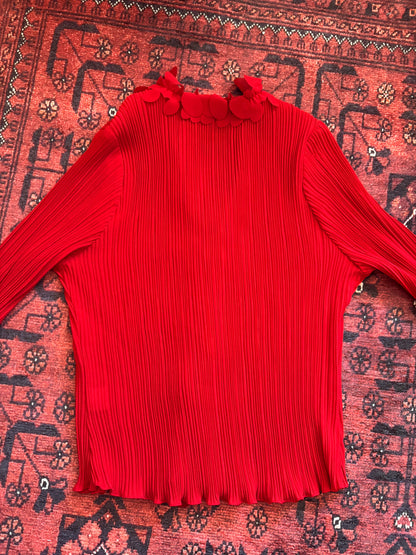 VINTAGE GILANI RUFFLE BLOUSE