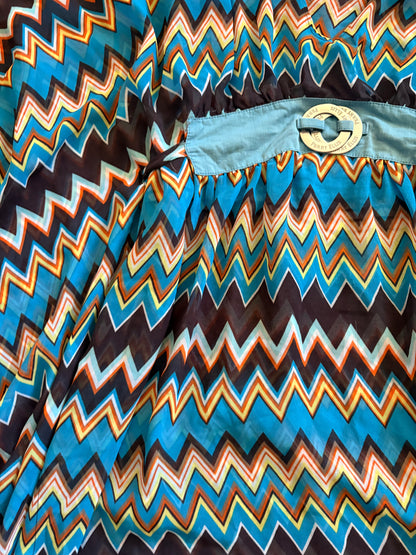 PERRY ELLIS KIMONO DRESS - S