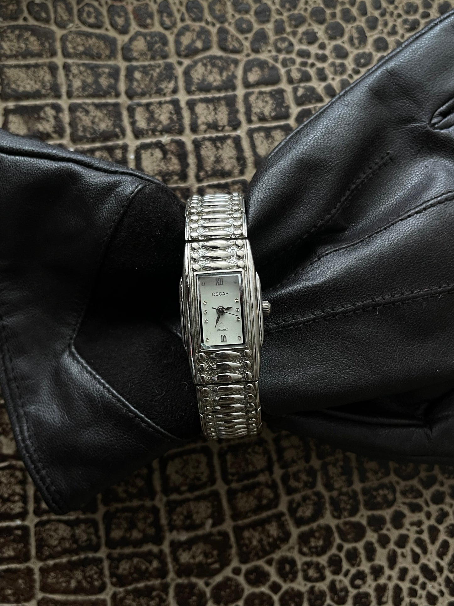 VINTAGE OSCAR CUFF WATCH
