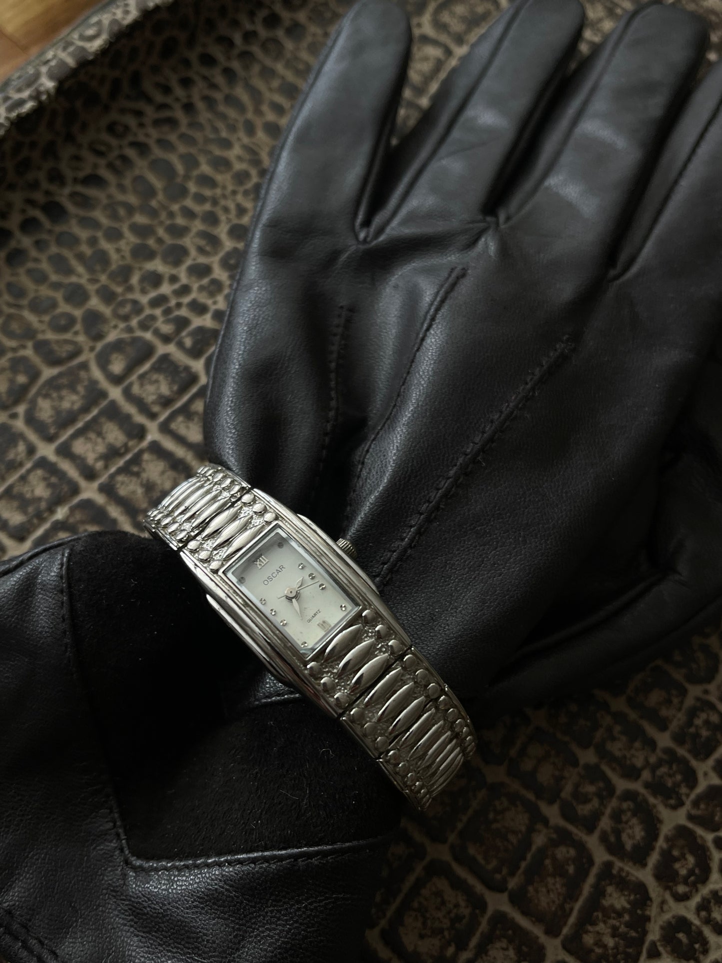 VINTAGE OSCAR CUFF WATCH