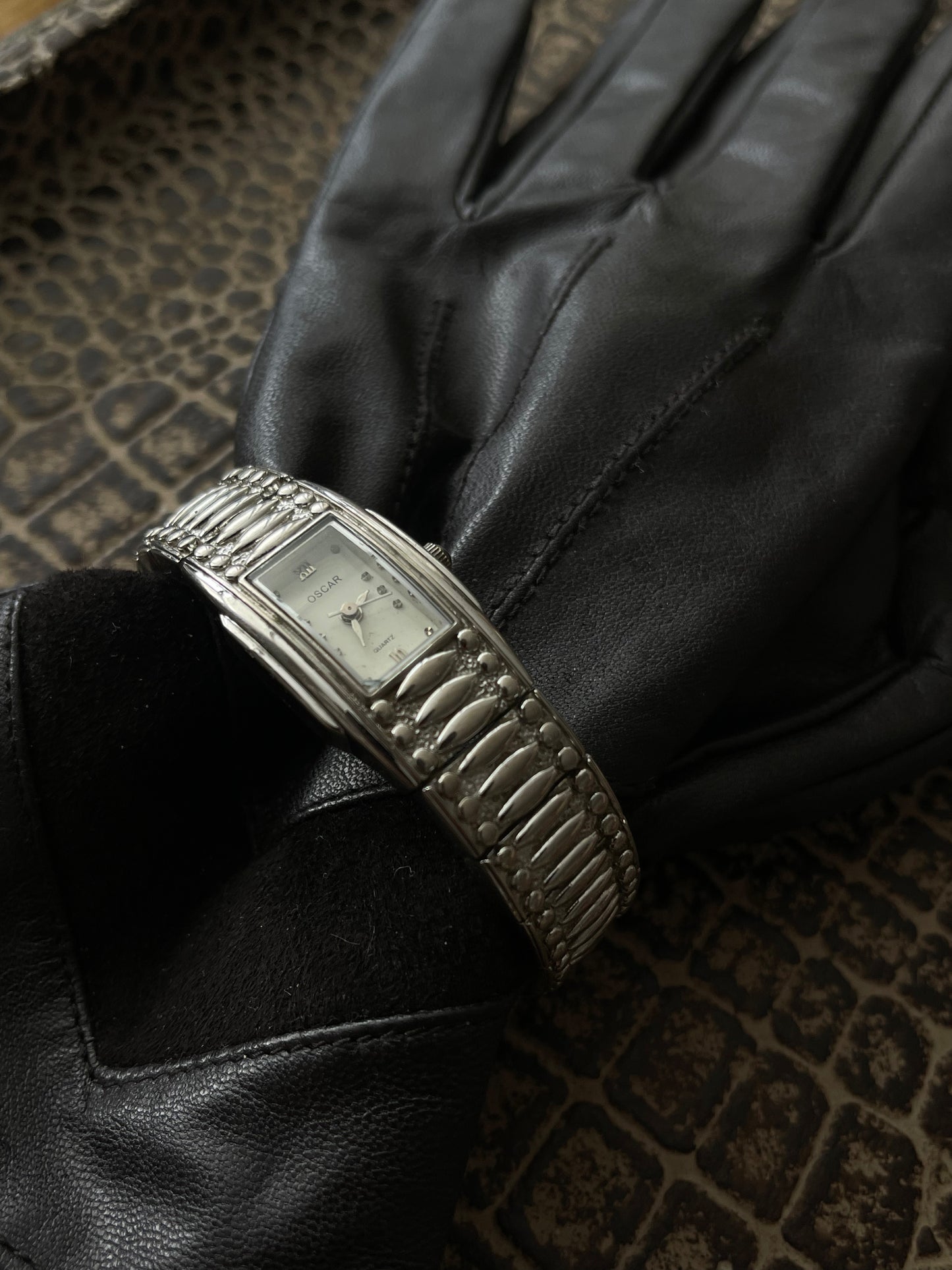 VINTAGE OSCAR CUFF WATCH