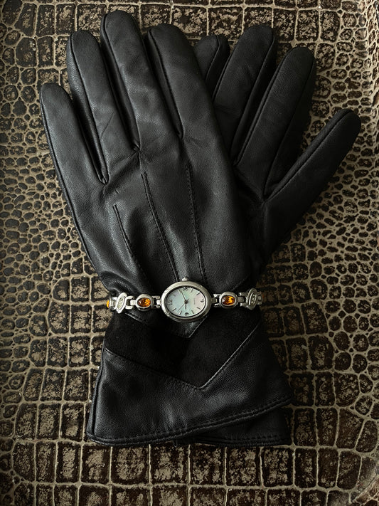 VINTAGE WATCH WITH GEMSTONES