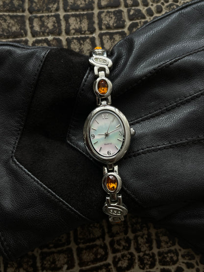 VINTAGE WATCH WITH GEMSTONES