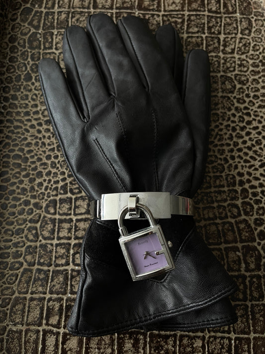 VINTAGE LOCK CUFF WATCH