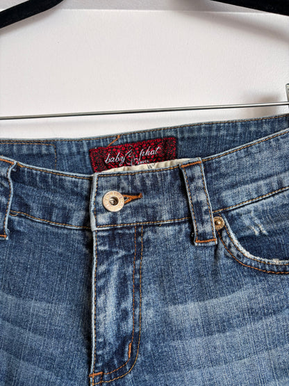 VINTAGE DENIM BABY PHAT CAPRI - 5