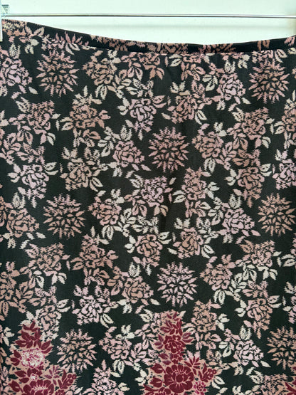 VINTAGE FLORAL MEXX SKIRT - M