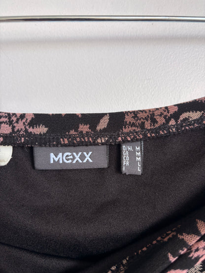 VINTAGE FLORAL MEXX SKIRT - M