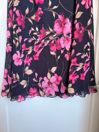 JACQUES VERT FLORAL MAXI SKIRT - 20