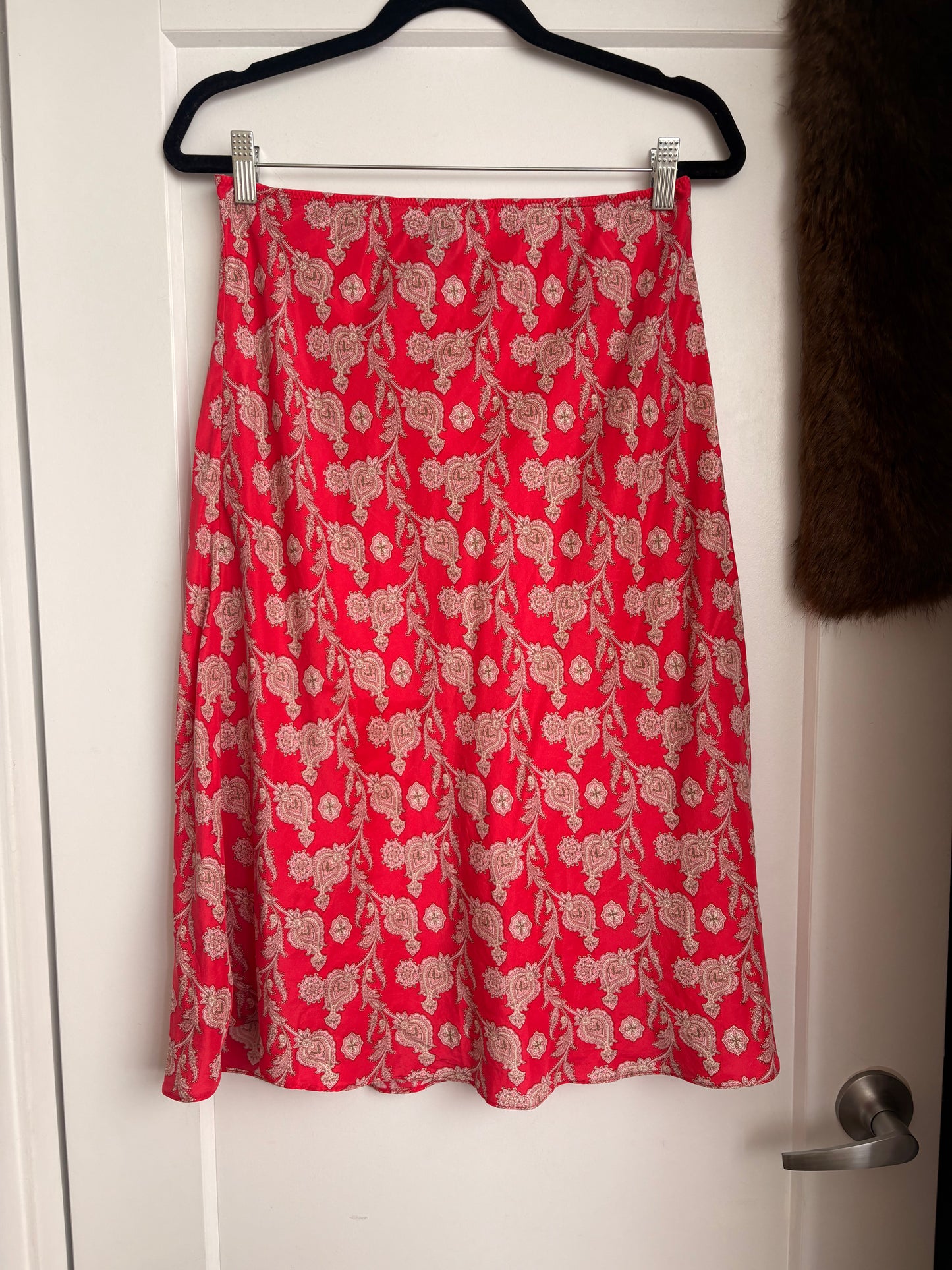 VINTAGE GAP PASLEY SKIRT - M